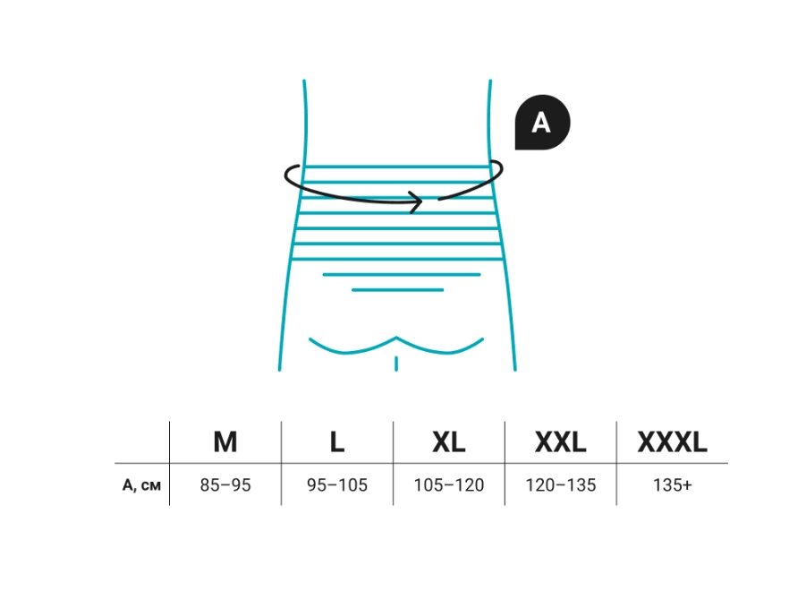 Послеоперационный бандаж AB-412 Orlett, умеренная фиксация купить в OrtoMir24